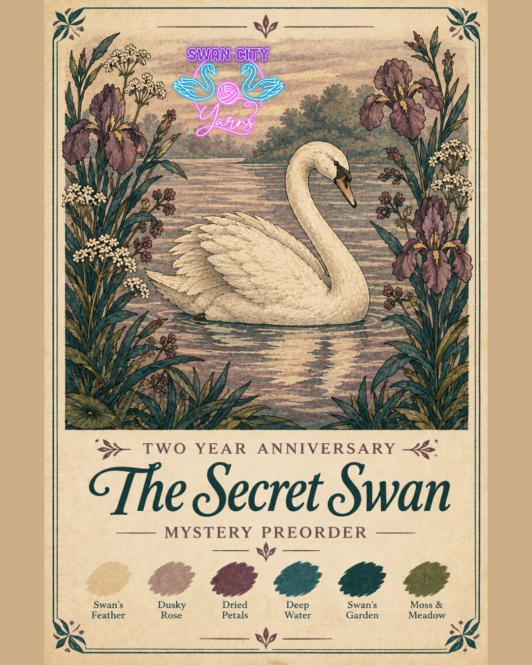 The Secret Swan - Mystery Preorder