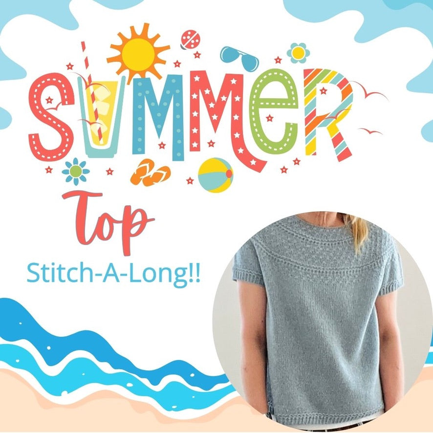 Summer Top Stitch-A-Long Kits (DYED-TO-ORDER)