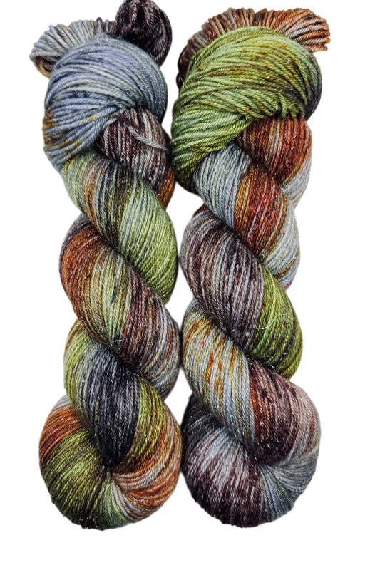 Nautical Wheelers (Sparkly Sock)