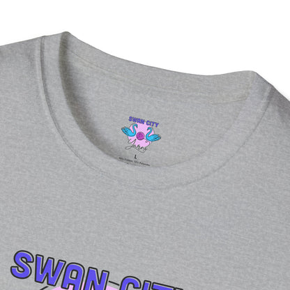 Swan City Yarns Unisex Softstyle T-Shirt - Fun & Colorful Yarn Lover Tee