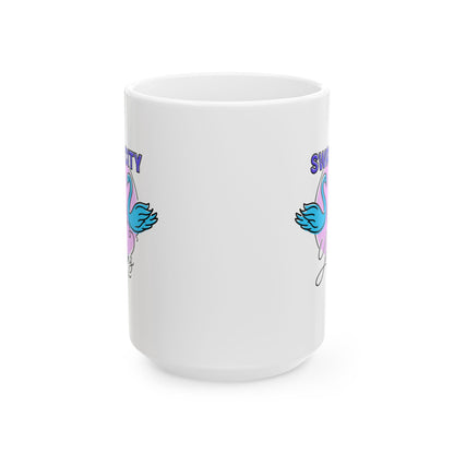 Swan City Yarns Ceramic Coffee Mug - 11oz & 15oz