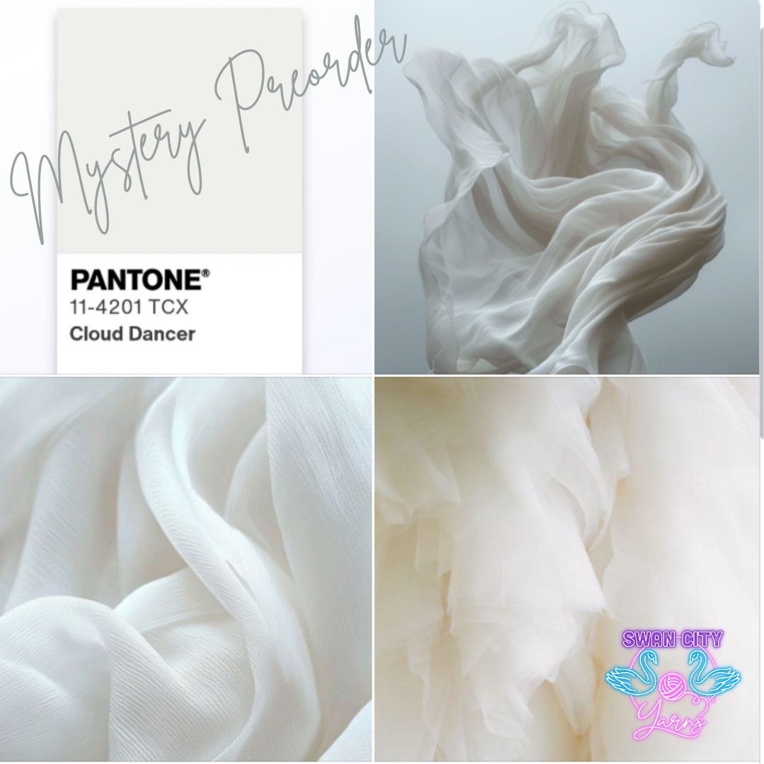 Cloud Dancer Pantone's 2026 Color - Mystery Preorder
