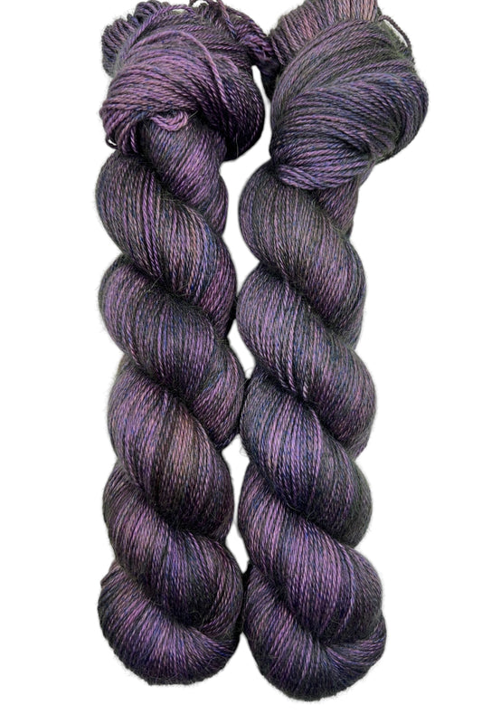 Purple Leaf Plum (Fluffy Sock)