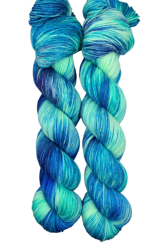 Blue Eyes Crying In The Rain - OOAK (Trusty Sock)