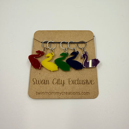 Swan Stitch Marker Sets