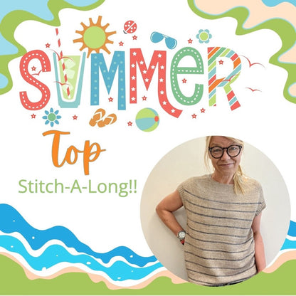 Summer Top Stitch-A-Long Kits (DYED-TO-ORDER)