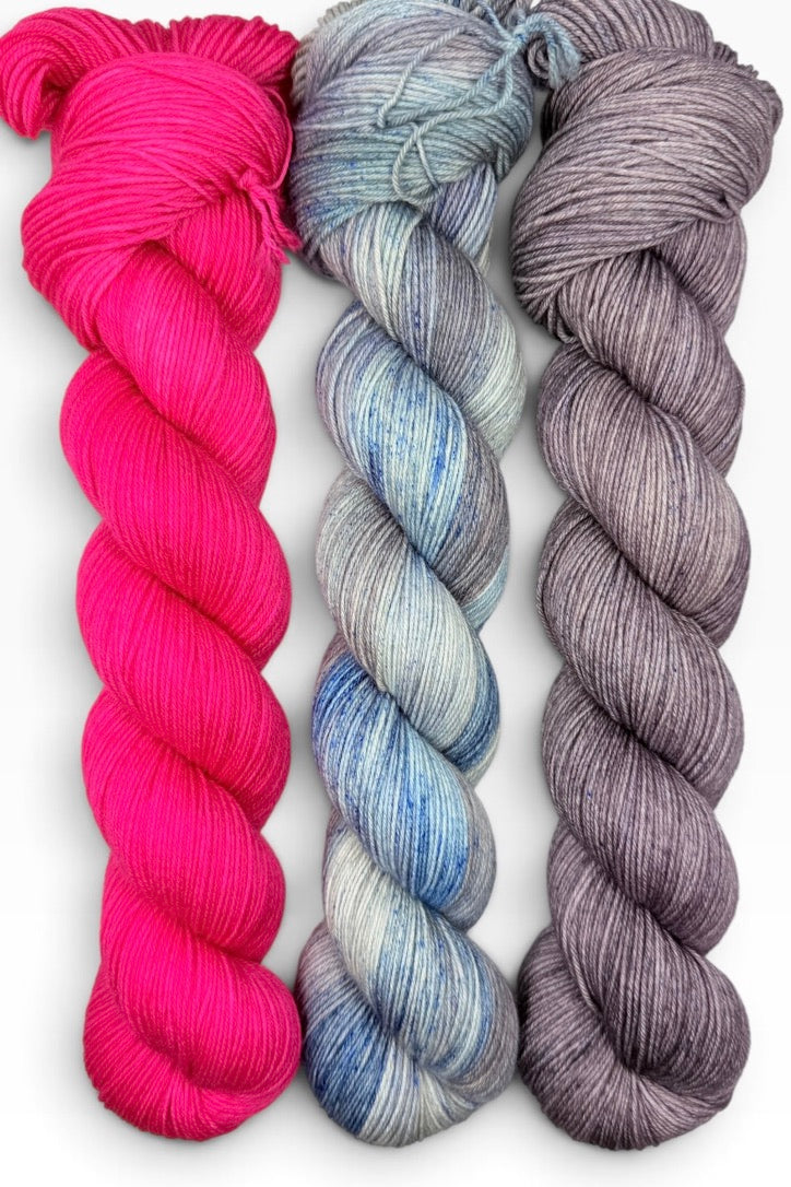 Stained Glass & Wicked Wolves - Coordinating Cousins (DYED-TO-ORDER)
