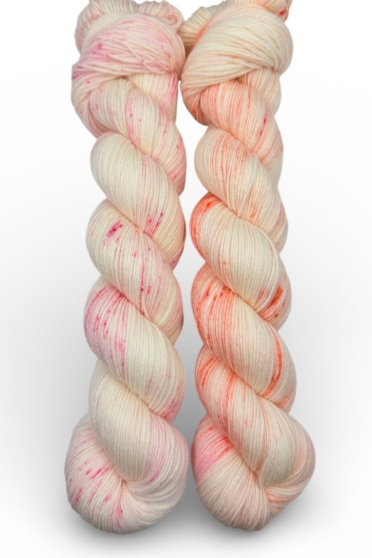 Summer Jewel Pink & Coral Nymph - Coordinating Cousins (DYED-TO-ORDER)