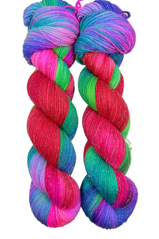 Santa's Acid Trip (Starry Sock)