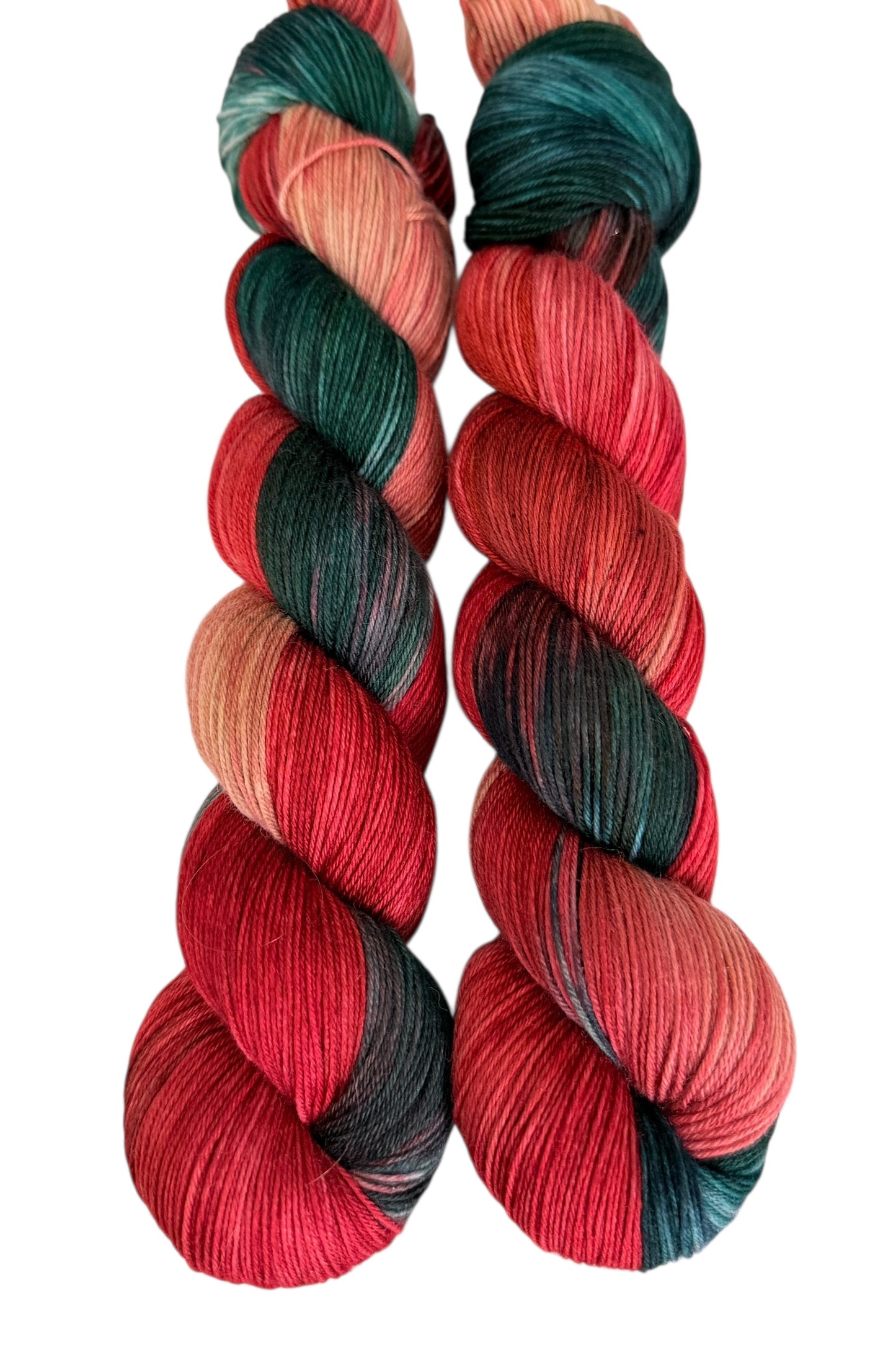 Cranberries & Evergreen - OOAK (Trusty Sock)