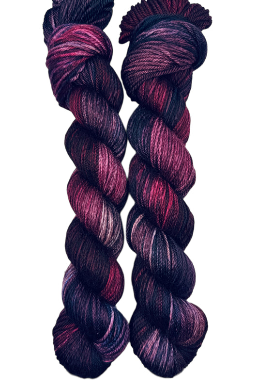 Chocolate Covered Cherries (Squishy Worsted)