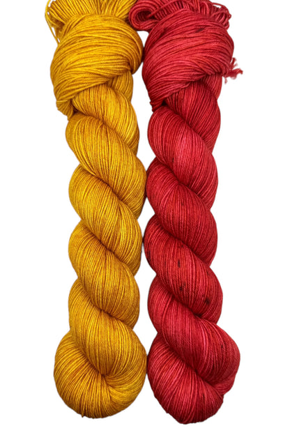 Bouquet Of Sharpened Pencils & Fox Books - Coordinating Cousins (DYED-TO-ORDER)